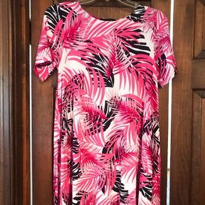 Hourglass Lilly Tropical Swing Dress